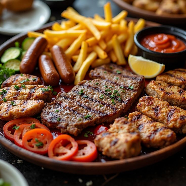 Mixed grill platter
